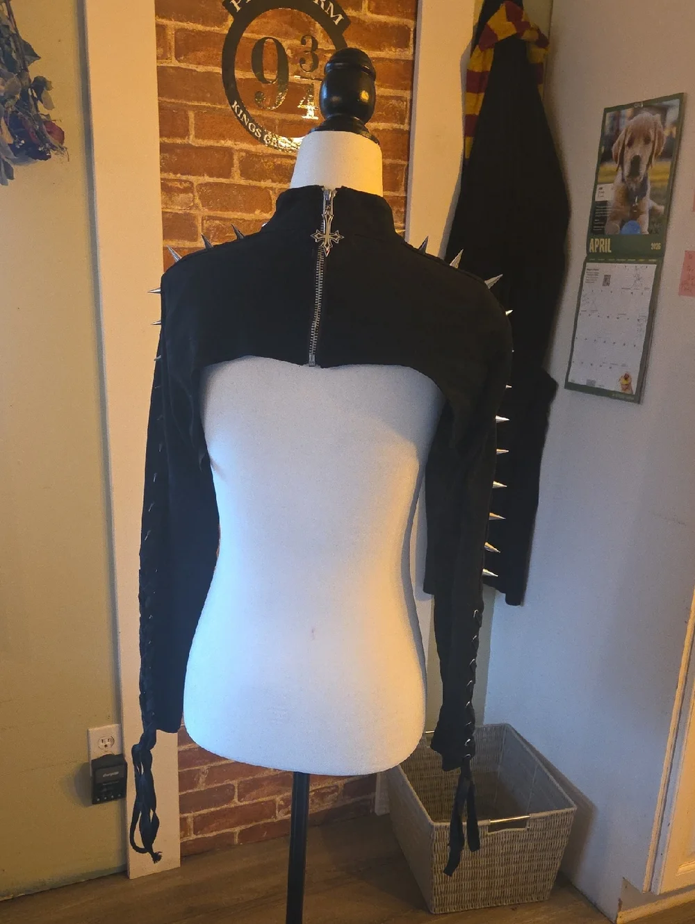 Widow Dream Deceiver Spiked Bolero - Picture 8 of 10